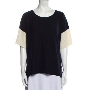 Vince Cashmere Color Block Sweater Size XS